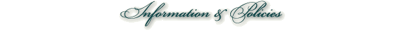 Information and Policies